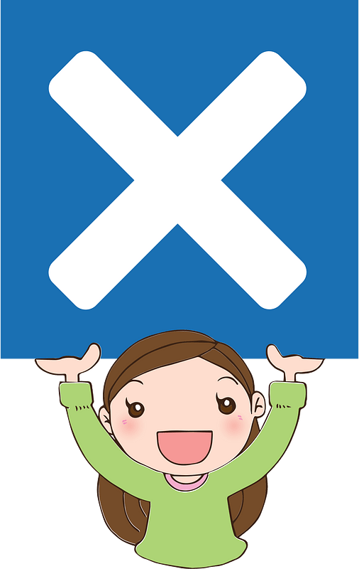 Girl with a Cross X