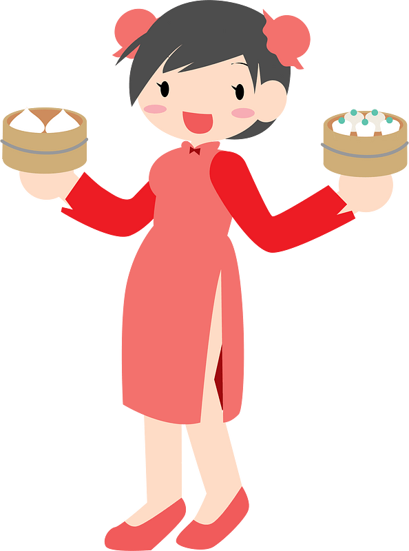 Waitress in a Chinese Restaurant