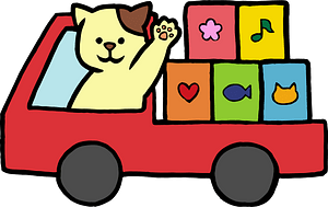 Cat in a Truck Moves Into a New House