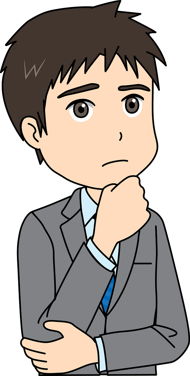 Businessman Thinks