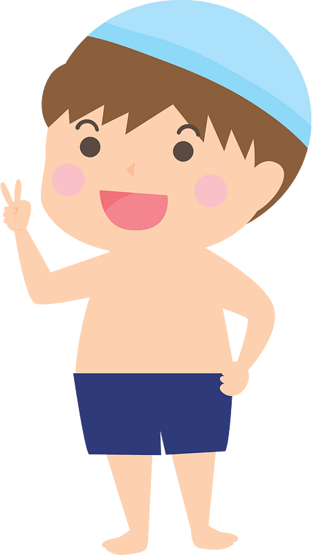 Boy in a Swimwear