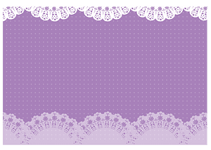 Background with Purple Lace