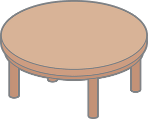 Short-Legged Table Chabudai