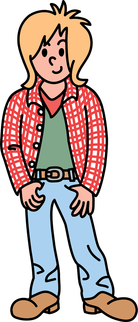 Stylish Young Boy