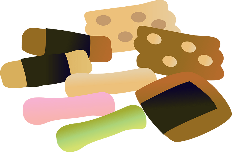 Arare, Okaki and Senbei Rice Crackers