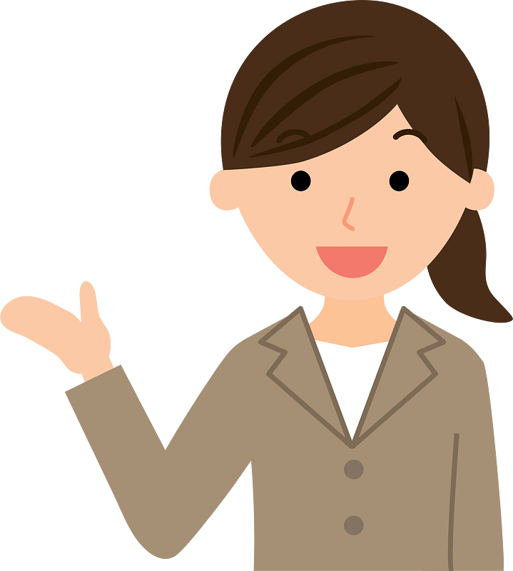 Businesswoman Welcomes