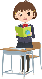 Female Student in the Class