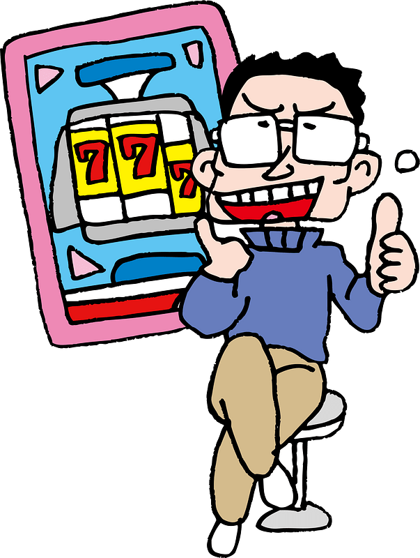 Pachinko Man is Gambling