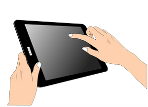 Tablet Pc in Hands
