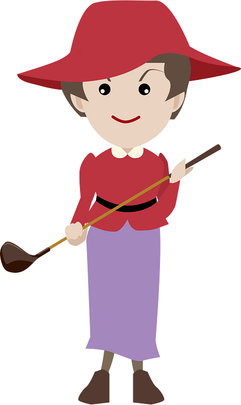 Golfer Woman