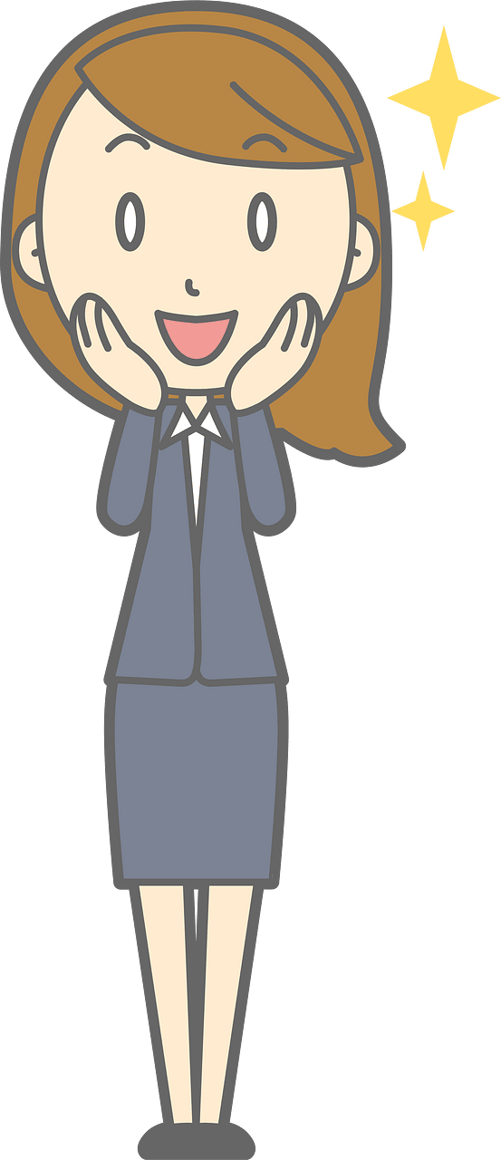 Impressed Business Woman