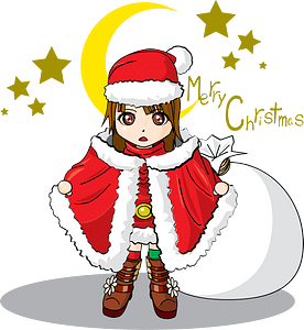 Girl Santa Claus