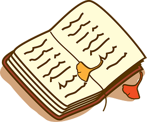 Autumn Ginkgo Leaf and an Open Book