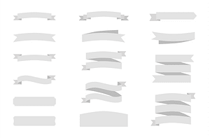 White Ribbon Set
