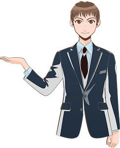 Business Man Welcomes
