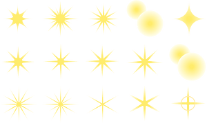 亮闪闪的星星