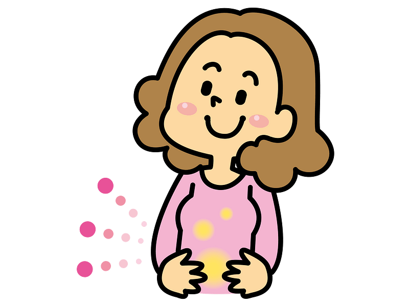Woman Suffers from Constipation