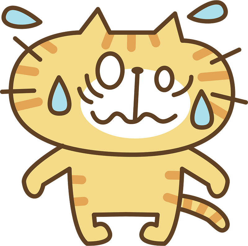 Panicking Cat