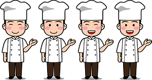 Chinese Cook at Work