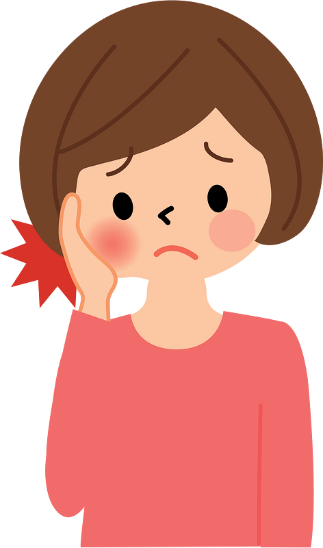 Woman with Toothache