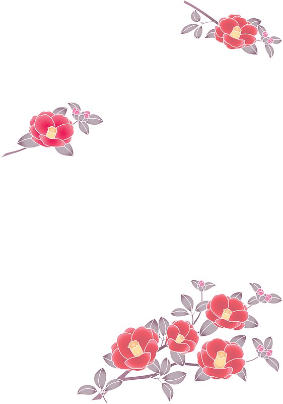 Background with Camellia Flower
