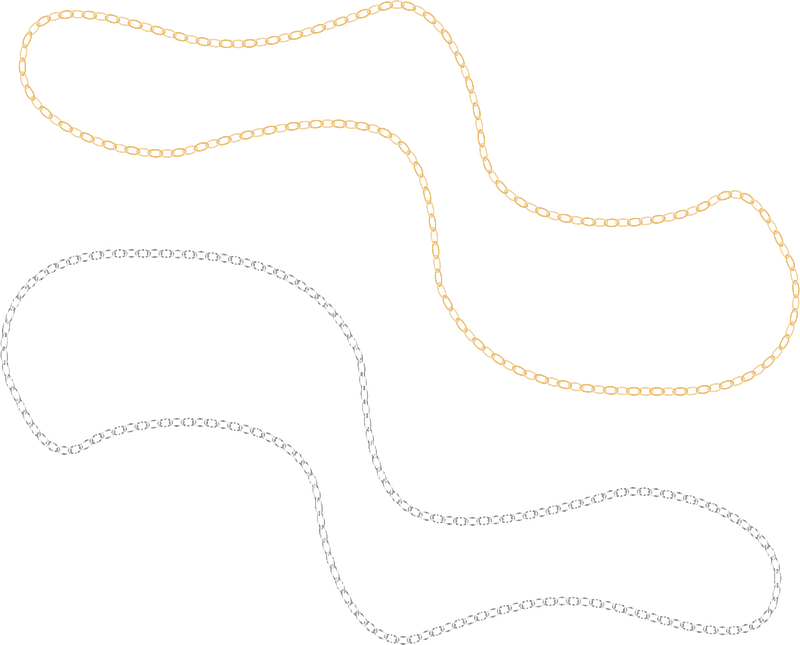 Gold and Silver Chains
