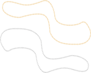 Gold and Silver Chains