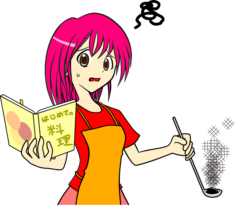 Girl Failed at Cooking