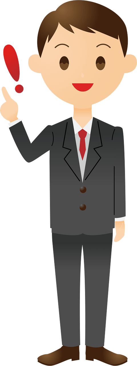 Business Man Notices