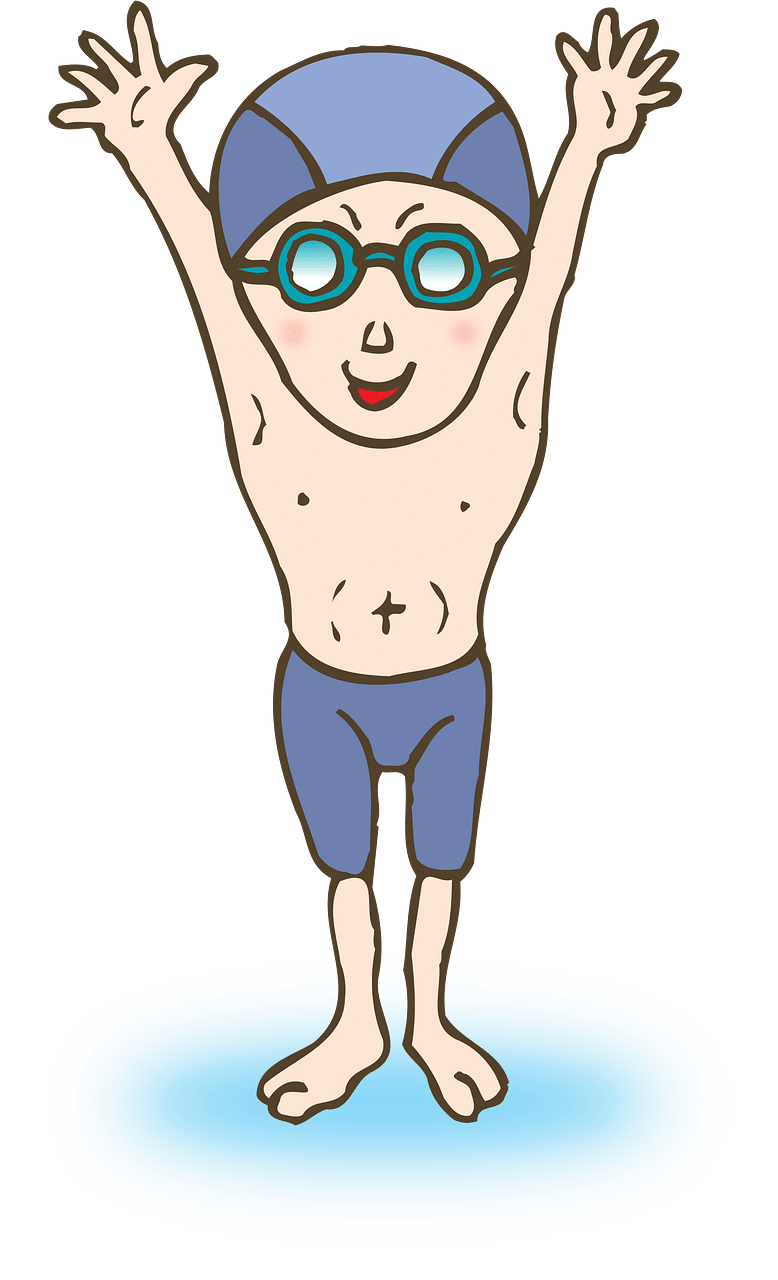 Happy Swimmer