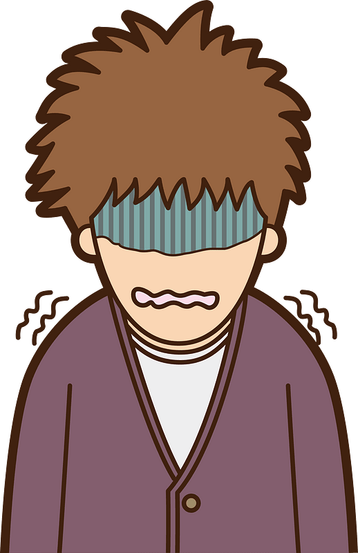Depressed Young Man