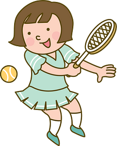 Joueuse de tennis