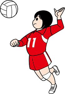 Volleyball Spieler