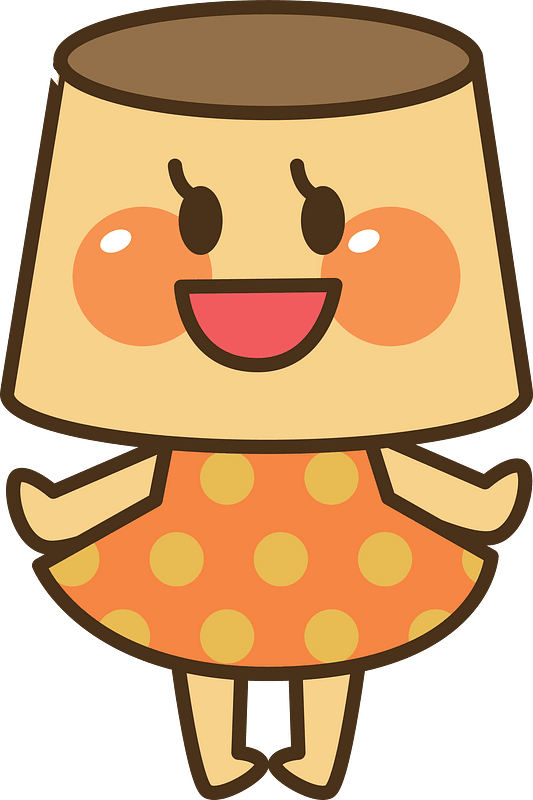 Caramel Pudding Character