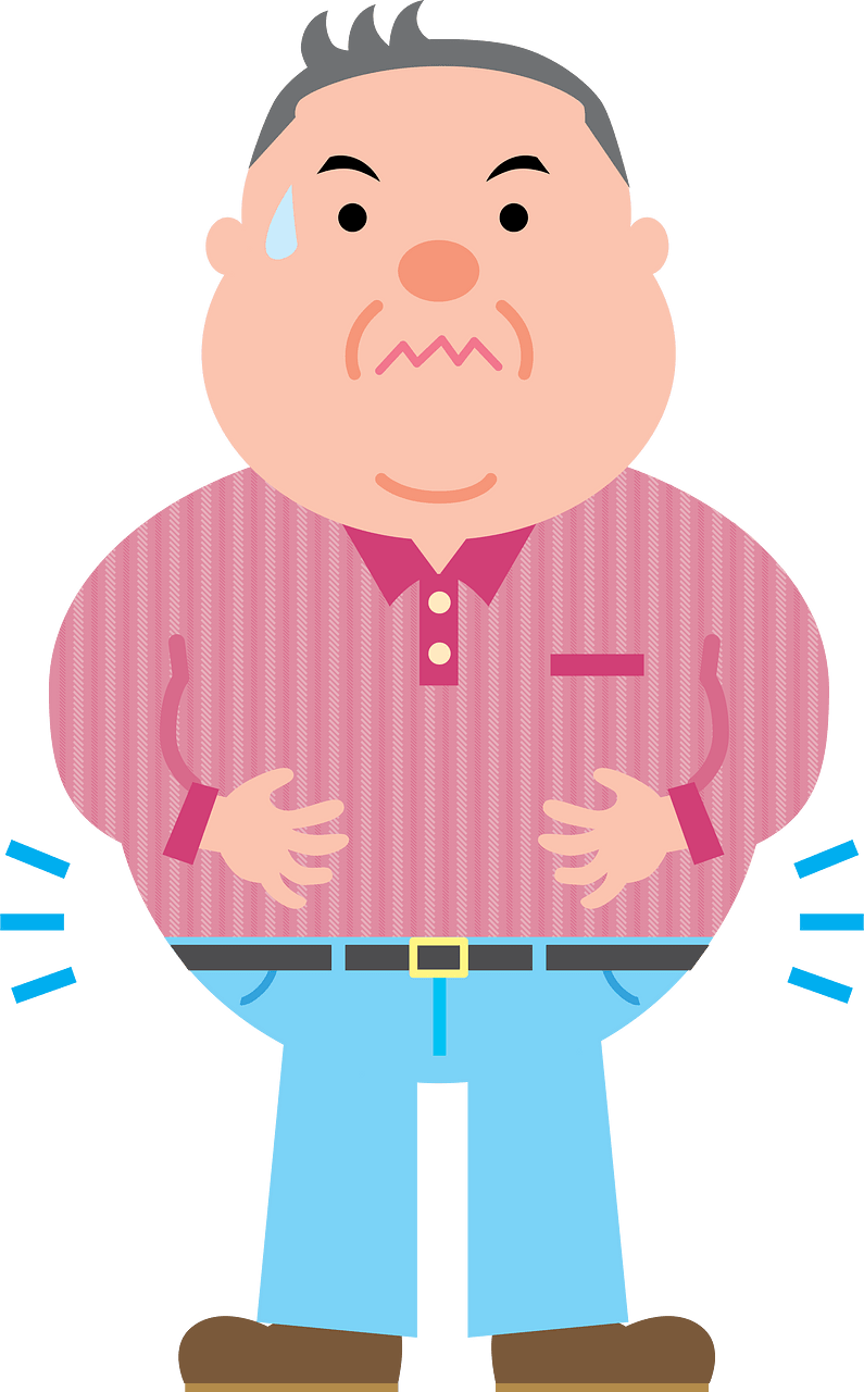 Fat Middle-Aged Man