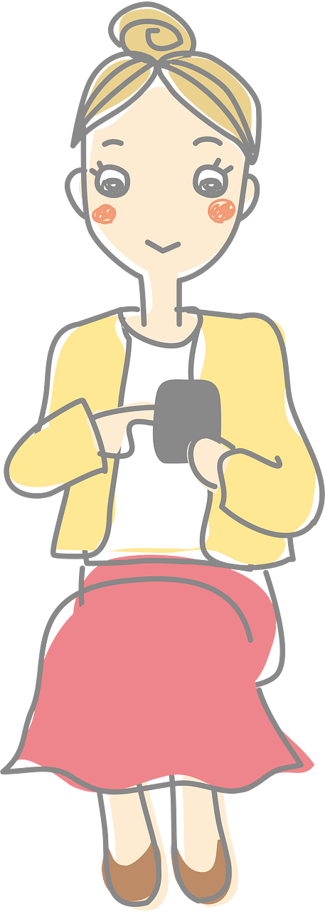 Woman with Smartphone