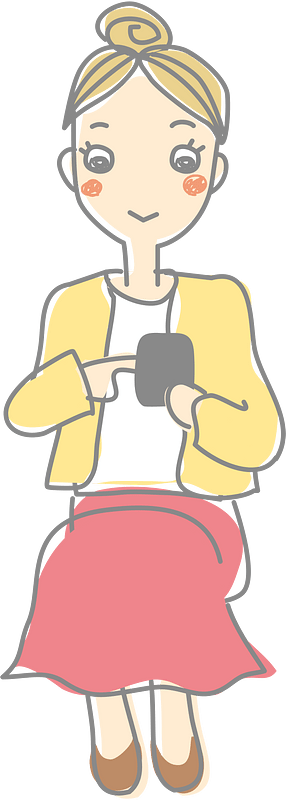Woman with Smartphone
