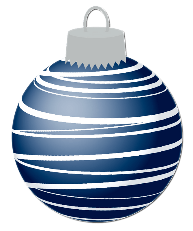 Decorated Christmas ball