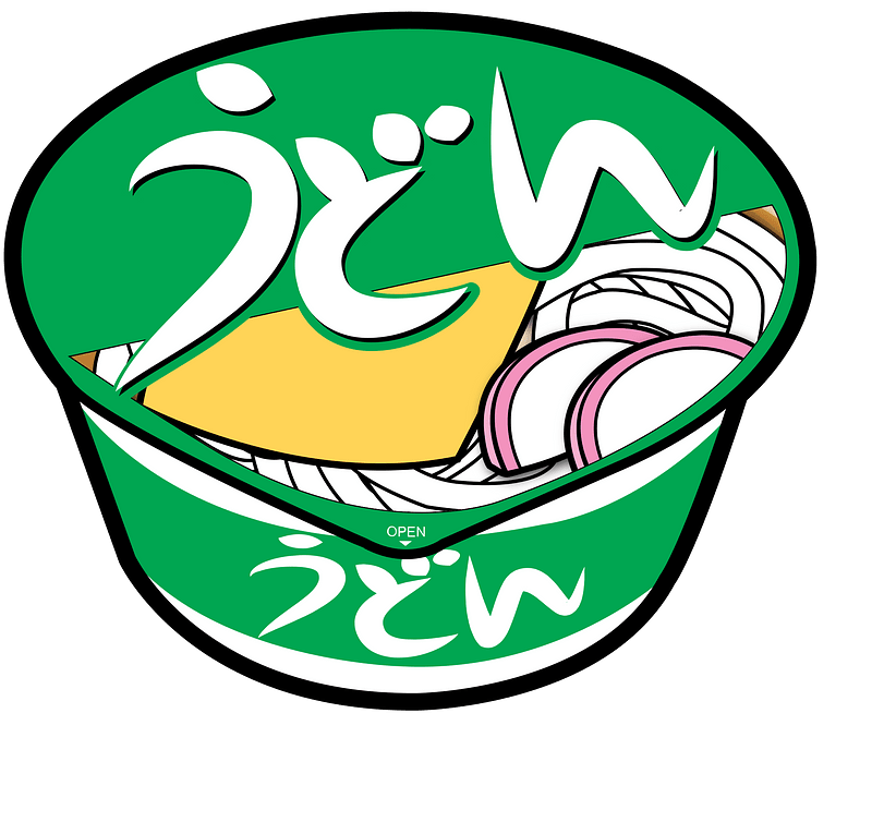 Cup of Udon Noodle