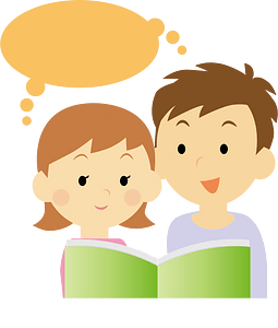 Couple is Reading a Book