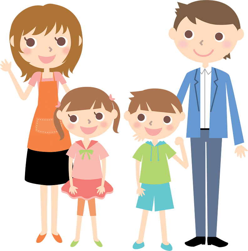 Father, Mother, Daughter and Son