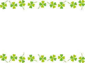 Frame with Four-Leaf Clover