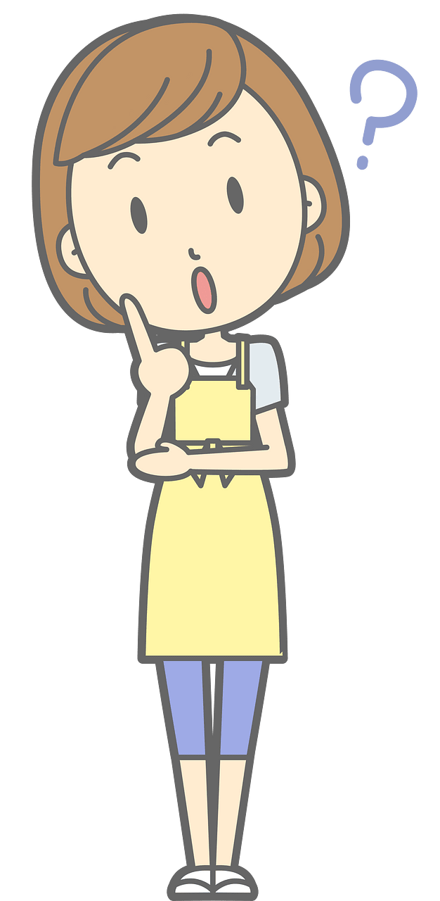 Woman with a Question Mark