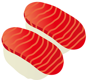 Medium Fatty Tuna Sushi