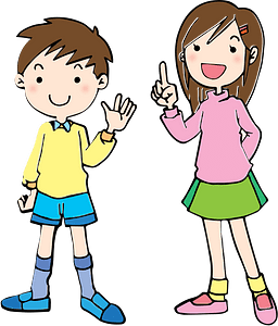 A Couple of Children Students