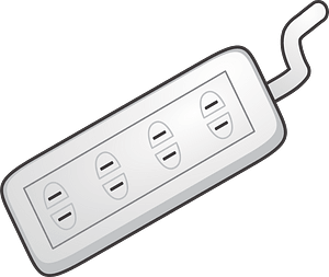 Power Strip Extension Block