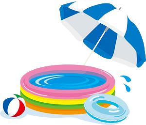 Kiddie Pool Parasol