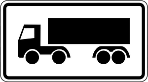 Truck sign