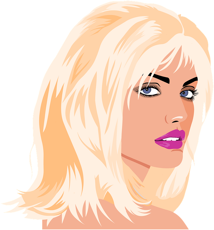 Portrait of a blonde
