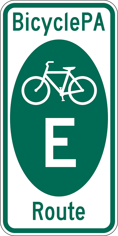 PA Bike Route E
